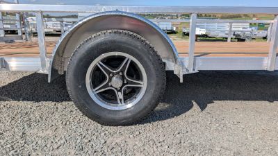 New 2027 Legend 7x12 Open Deluxe Aluminum Utility Trailer