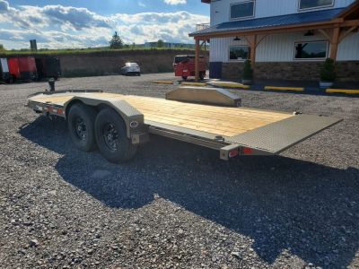 New 2026 Diamond C Trailers HDT207 Equipment Split Tilt Trailer / 15,500 GVWR / 82"x20'