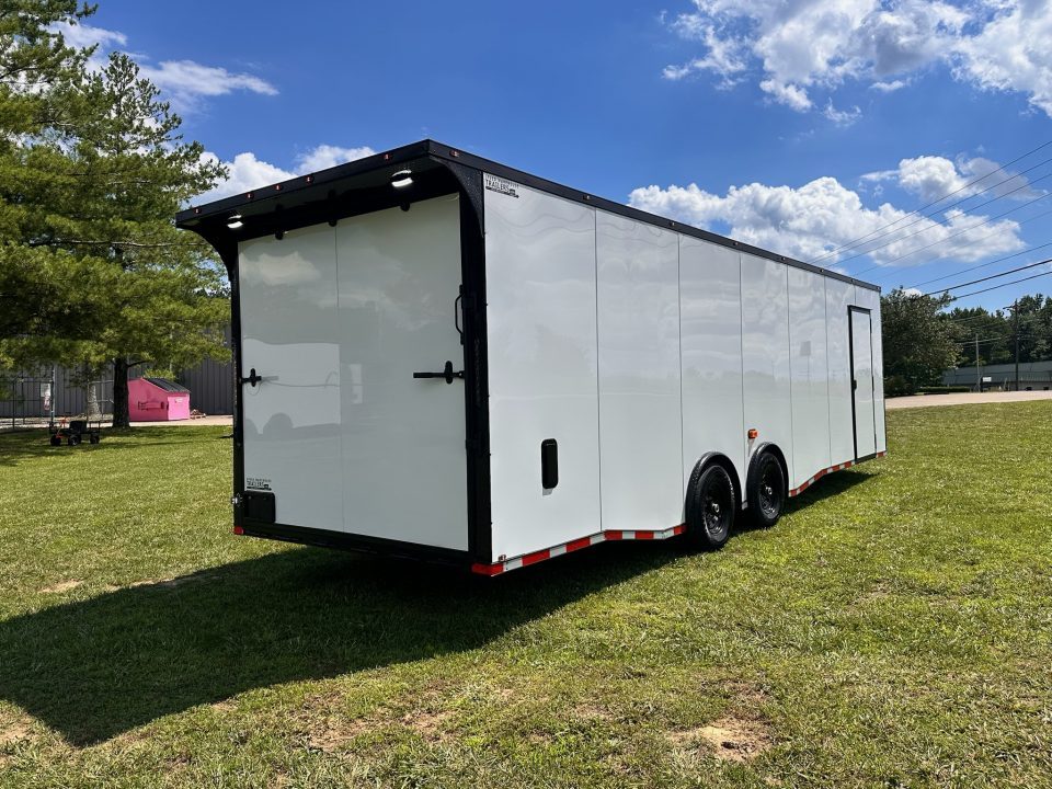 New 2026 8.5x28 Race Trailer -Finished Interior-7000LB Spread Torsion-Heavy Duty Ramp- Car/ Race Trailer