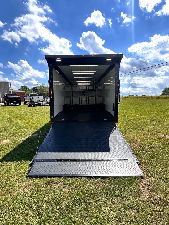New 2026 8.5x28 Race Trailer -Finished Interior-7000LB Spread Torsion-Heavy Duty Ramp- Car/ Race Trailer
