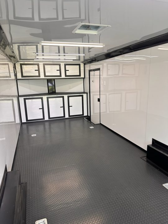 New 2026 8.5x28 Race Trailer -Finished Interior-7000LB Spread Torsion-Heavy Duty Ramp- Car/ Race Trailer