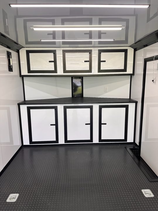 New 2026 8.5x28 Race Trailer -Finished Interior-7000LB Spread Torsion-Heavy Duty Ramp- Car/ Race Trailer
