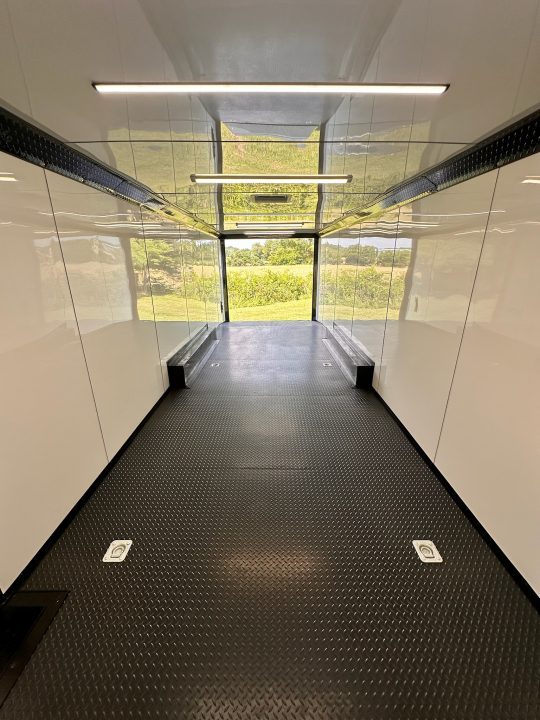 New 2026 8.5x28 Race Trailer -Finished Interior-7000LB Spread Torsion-Heavy Duty Ramp- Car/ Race Trailer