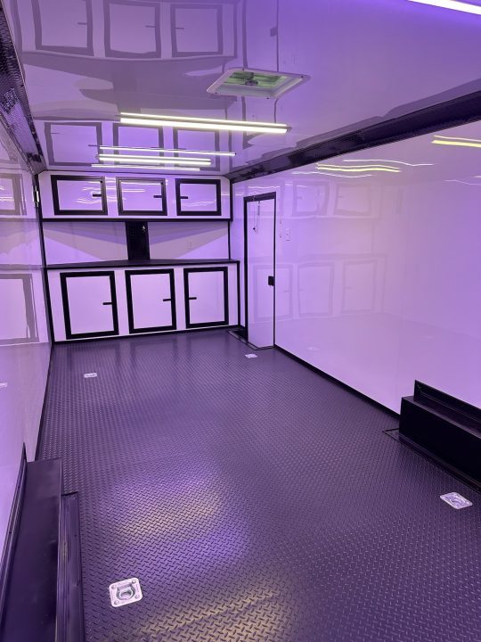 New 2026 8.5x28 Race Trailer -Finished Interior-7000LB Spread Torsion-Heavy Duty Ramp- Car/ Race Trailer