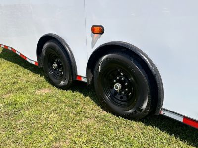 New 2026 8.5x28 Race Trailer -Finished Interior-7000LB Spread Torsion-Heavy Duty Ramp- Car/ Race Trailer
