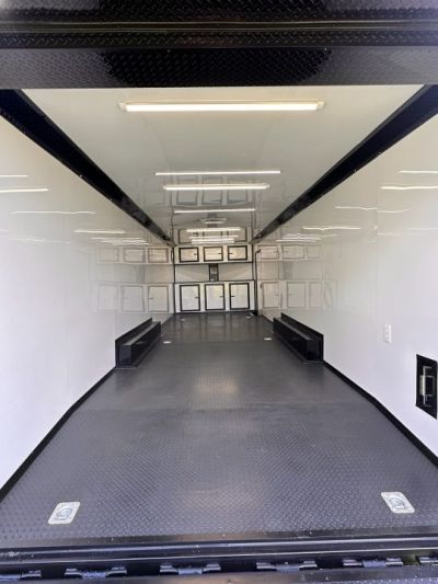 New 2026 8.5x28 Race Trailer -Finished Interior-7000LB Spread Torsion-Heavy Duty Ramp- Car/ Race Trailer
