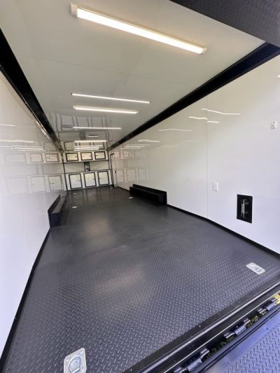 New 2026 8.5x28 Race Trailer -Finished Interior-7000LB Spread Torsion-Heavy Duty Ramp- Car/ Race Trailer