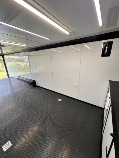 New 2026 8.5x28 Race Trailer -Finished Interior-7000LB Spread Torsion-Heavy Duty Ramp- Car/ Race Trailer