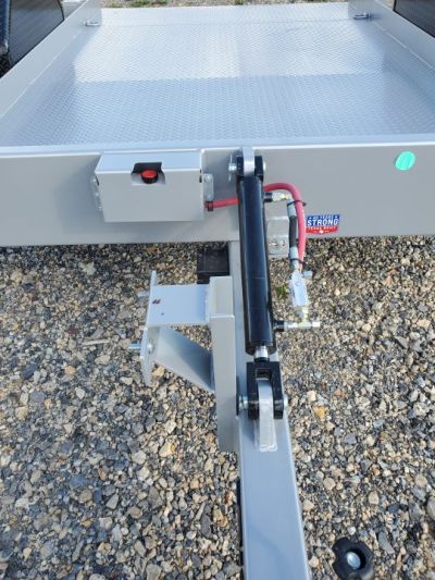 New 2026 Diamond C Trailers DSA107 Tilt Trailer / 7000 GVWR / 77"X10'