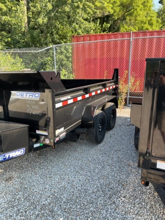 New 2026 Sure-Trac 6 x 10 SD Single Ram 7K Dump Trailer