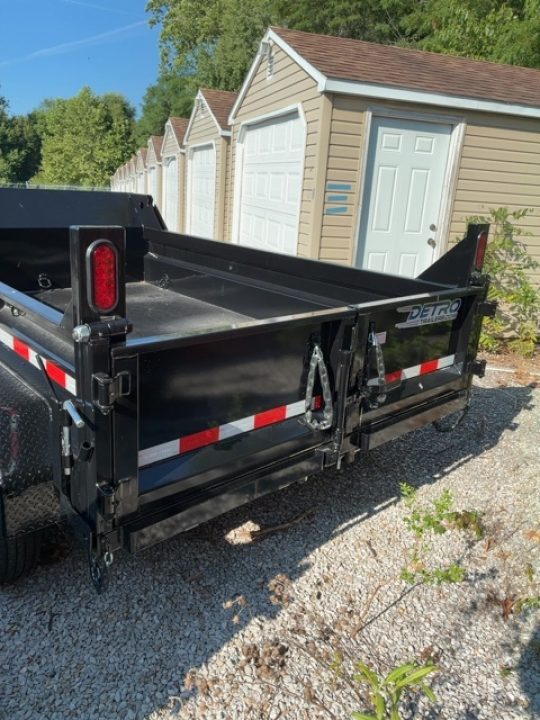 New 2026 Sure-Trac 6 x 10 SD Single Ram 7K Dump Trailer