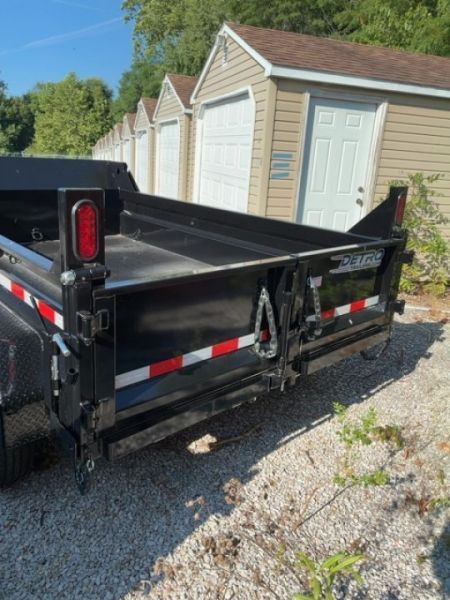New 2026 Sure-Trac 6 x 10 SD Single Ram 7K Dump Trailer