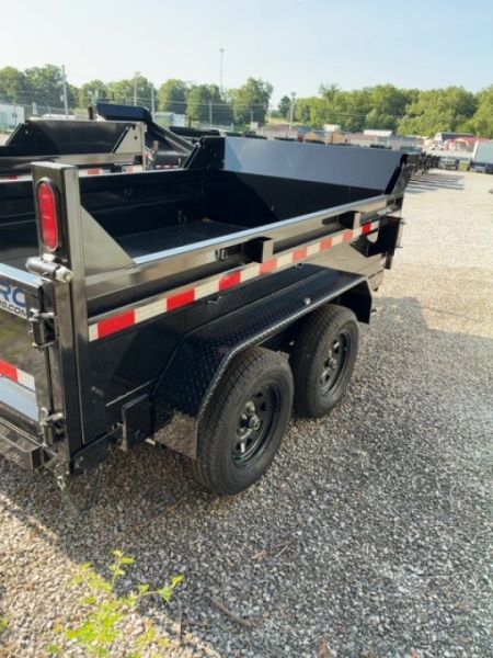 New 2026 Sure-Trac 6 x 10 SD Single Ram 7K Dump Trailer