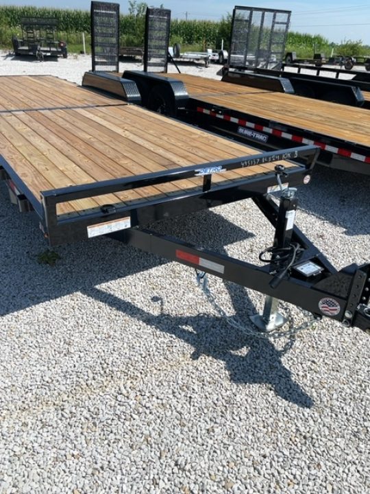 New 2026 Sure-Trac 7X24 (22+2) 10K C CHANNEL WOOD DECK Car Hauler