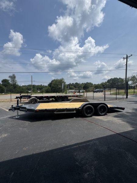 New 2027 Diamond C 18X83 Car Hauler, w/dove & ramps GTF235