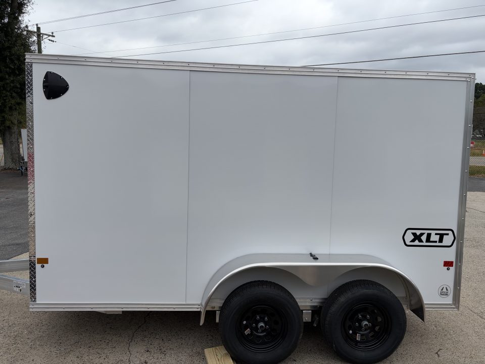 New 2027 ALCOM 6X12' Enclosed Trailer, 76" Height, 7K GVWR