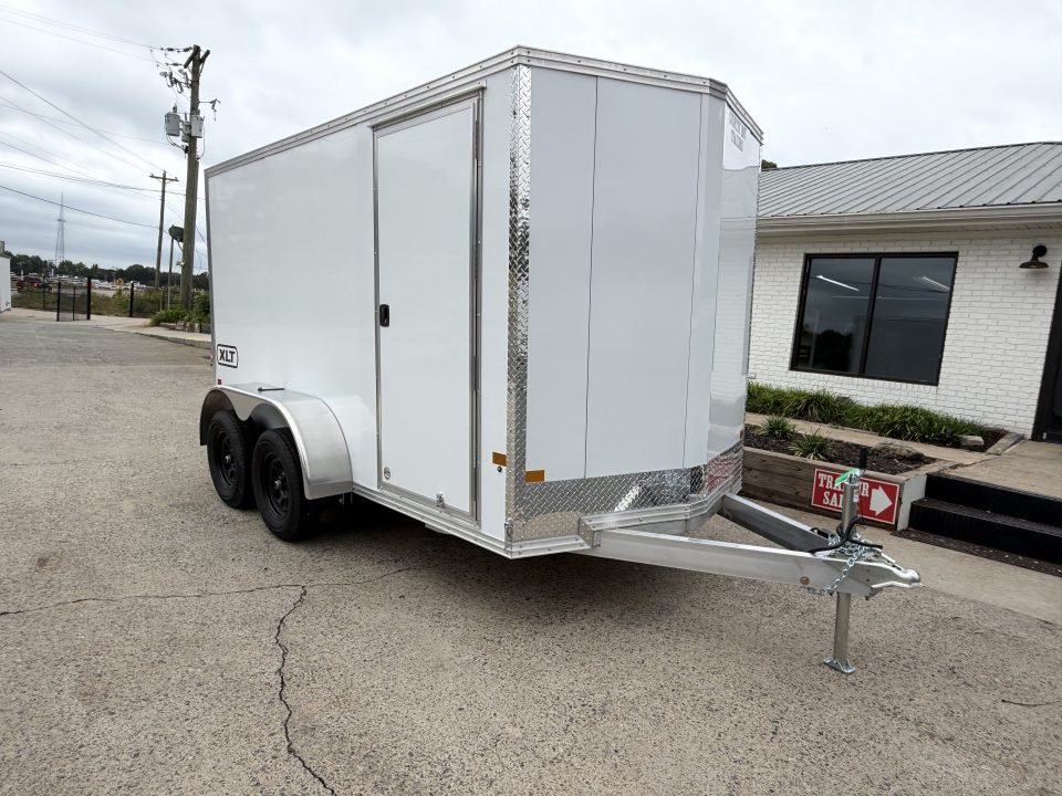 New 2027 ALCOM 6X12' Enclosed Trailer, 76" Height, 7K GVWR