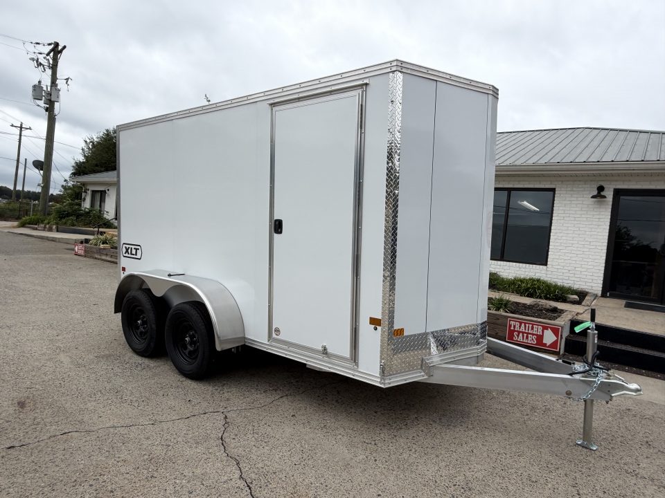 New 2027 ALCOM 6X12' Enclosed Trailer, 76" Height, 7K GVWR