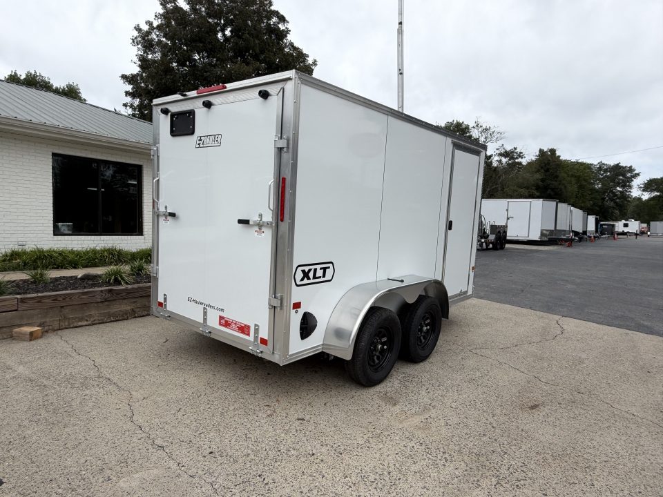 New 2027 ALCOM 6X12' Enclosed Trailer, 76" Height, 7K GVWR