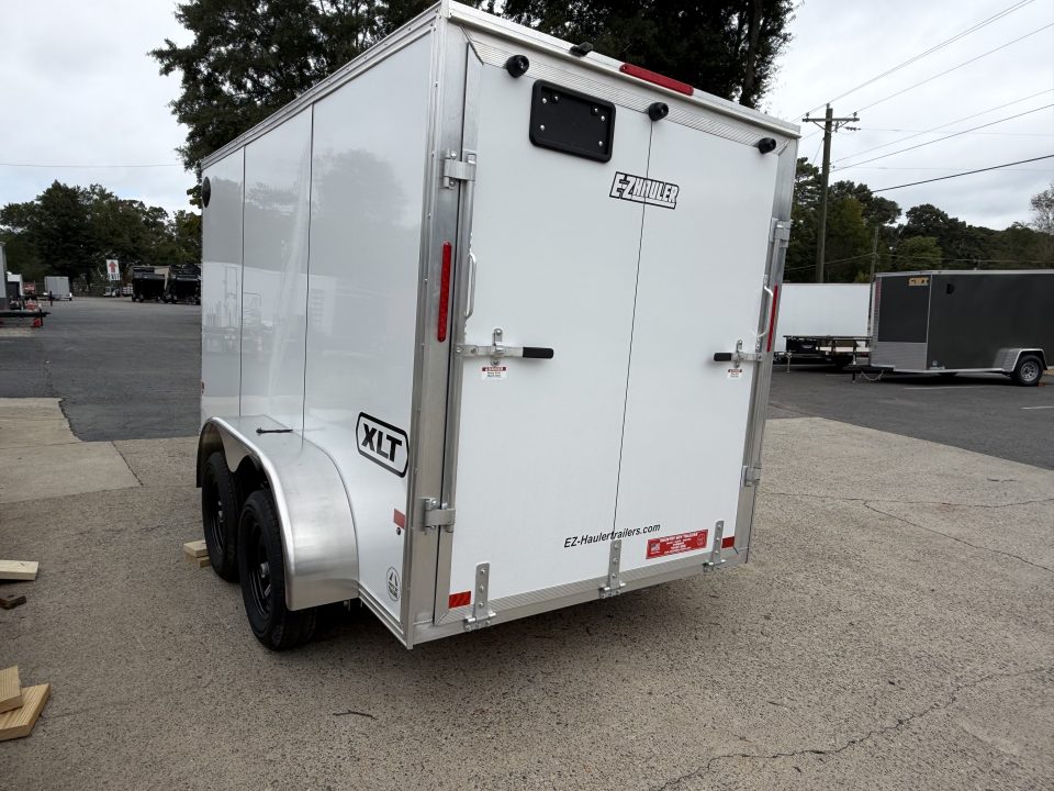 New 2027 ALCOM 6X12' Enclosed Trailer, 76" Height, 7K GVWR