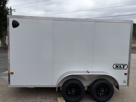 New 2027 ALCOM 6X12' Enclosed Trailer, 76  Height, 7K GVWR