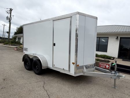 New 2027 ALCOM 6X12' Enclosed Trailer, 76" Height, 7K GVWR