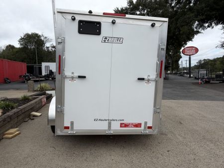New 2027 ALCOM 6X12' Enclosed Trailer, 76" Height, 7K GVWR