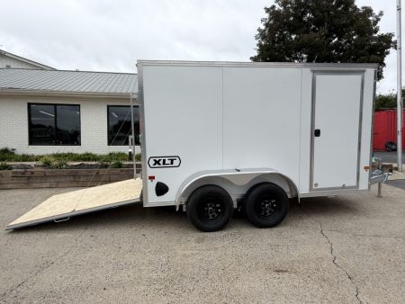 New 2027 ALCOM 6X12' Enclosed Trailer, 76" Height, 7K GVWR