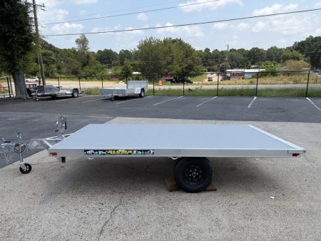 New 2027 Aluma 7x12 Raft Trailer, w/Winch & Rear Roller 8412RT