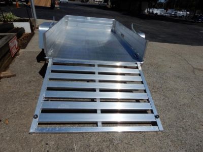 New 2027 Aluma 54x8 Utility, 12" Sides 548ESA-S