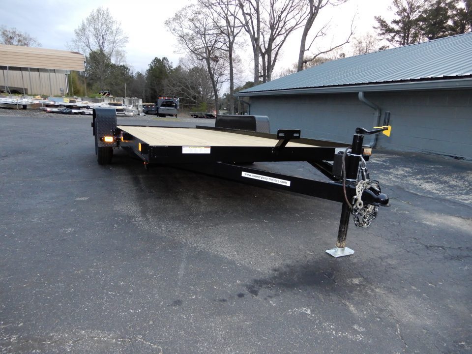 New 2027 Currahee 82x18' Car Hauler, Ramps, 7K GVWR