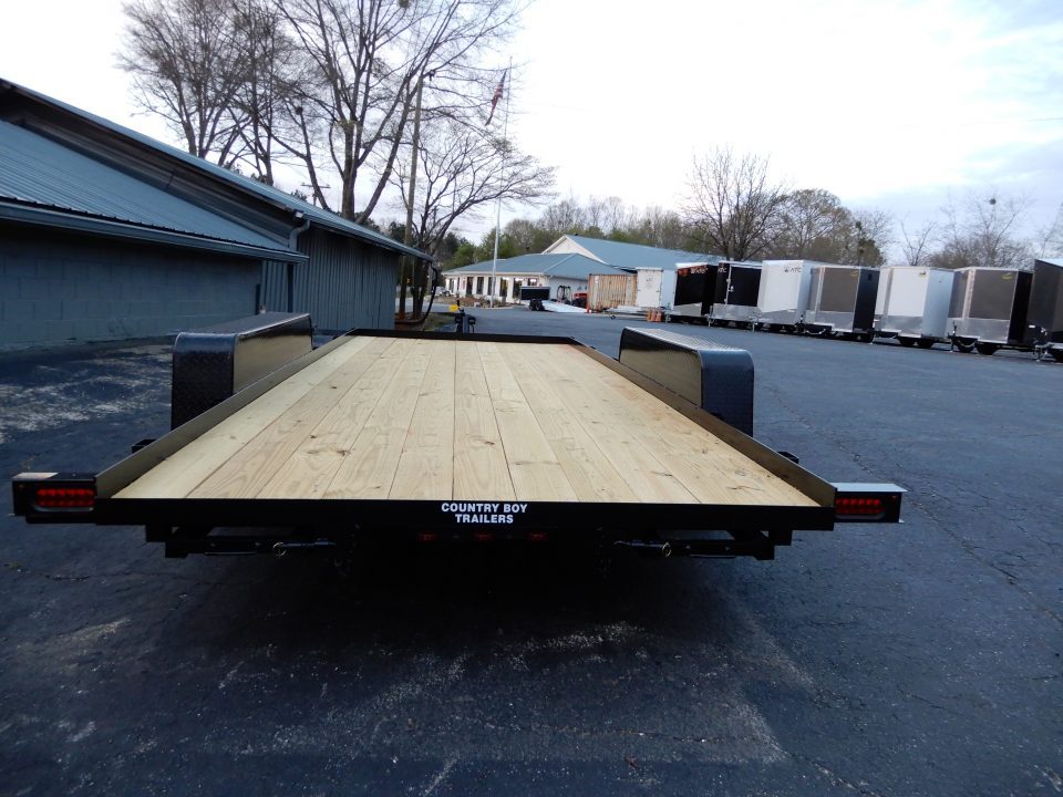 New 2027 Currahee 82x18' Car Hauler, Ramps, 7K GVWR