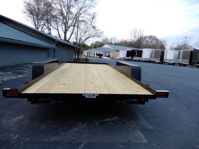 New 2027 Currahee 82x18' Car Hauler, Ramps, 7K GVWR