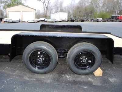 New 2027 Currahee 82x18' Car Hauler, Ramps, 7K GVWR