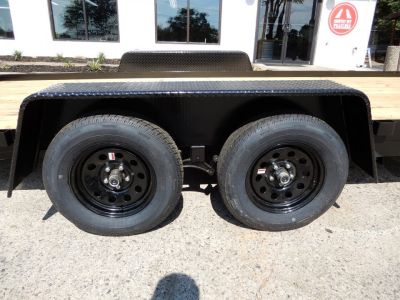 New 2027 Currahee 82x18' Car Hauler, Ramps, 7K GVWR