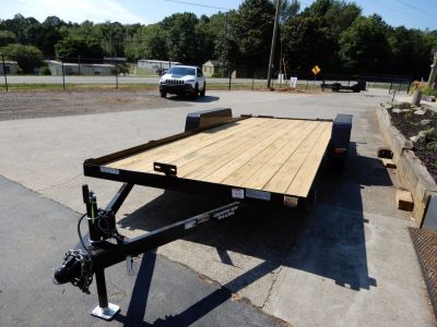 New 2027 Currahee 82x18' Car Hauler, Ramps, 7K GVWR