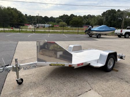 New 2027 Aluma 51"x10.5' Single Motorcycle, 1465 Payload MC10