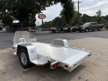 New 2027 Aluma 51"x10.5' Single Motorcycle, 1465 Payload MC10