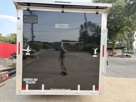 New 2027 ALCOM 7.5X16 Enclosed, 7' Height, Aluminum w/Translucent Roof