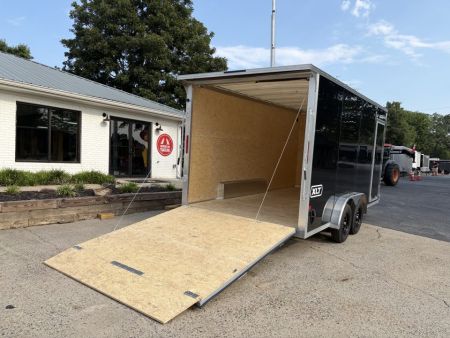 New 2027 ALCOM 7.5X16 Enclosed, 7' Height, Aluminum w/Translucent Roof