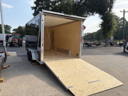 New 2027 ALCOM 7.5X16 Enclosed, 7' Height, Aluminum w/Translucent Roof