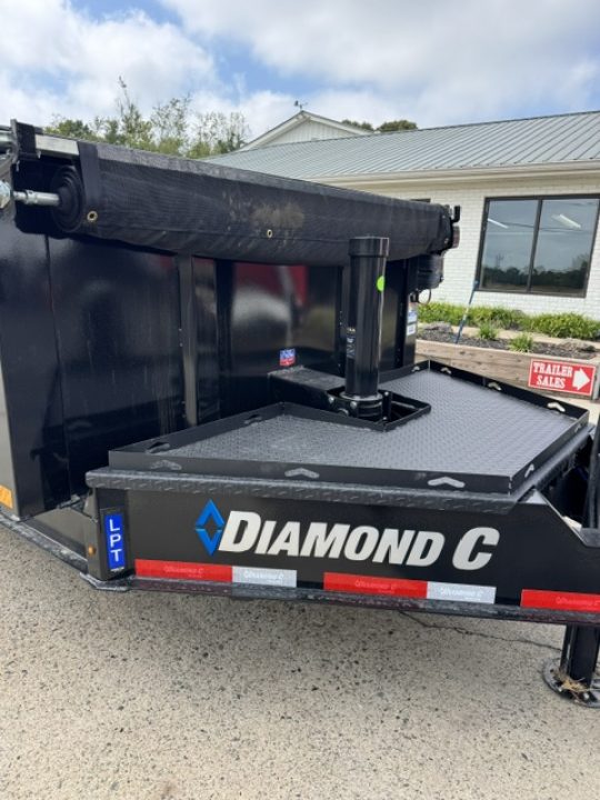 New 2027 Diamond C 82x16' Dump, 32" Sides, 7GA, Bluetooth LPT207