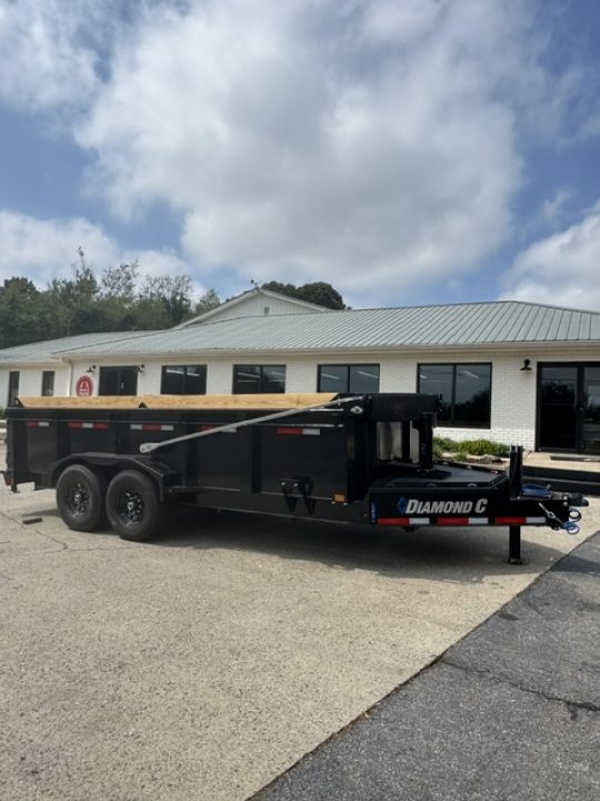 New 2027 Diamond C 82x16' Dump, 32" Sides, 7GA, Bluetooth LPT207