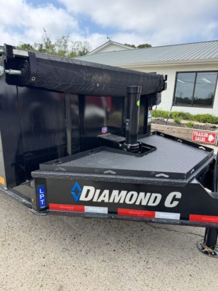 New 2027 Diamond C 82x16' Dump, 32" Sides, 7GA, Bluetooth LPT207
