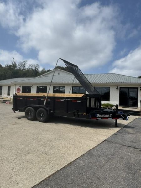 New 2027 Diamond C 82x16' Dump, 32  Sides, 7GA, Bluetooth LPT207