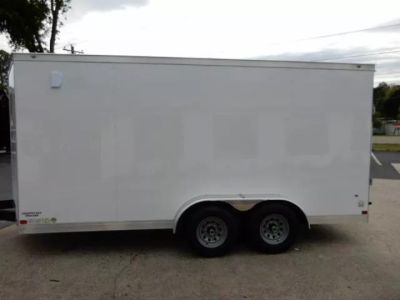 New 2027 Covered Wagon 7x16 Enclosed, 7' Height, 9990 GVWR