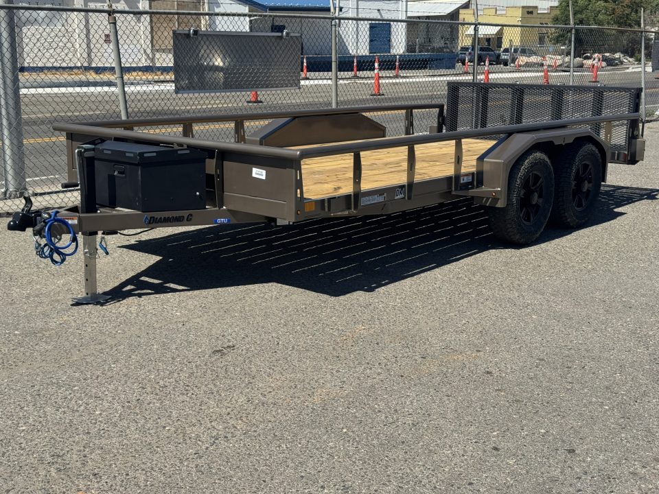New 2026 Diamond C GTU 83"x16’ Venture Edition- 7K UTV Utility Trailer