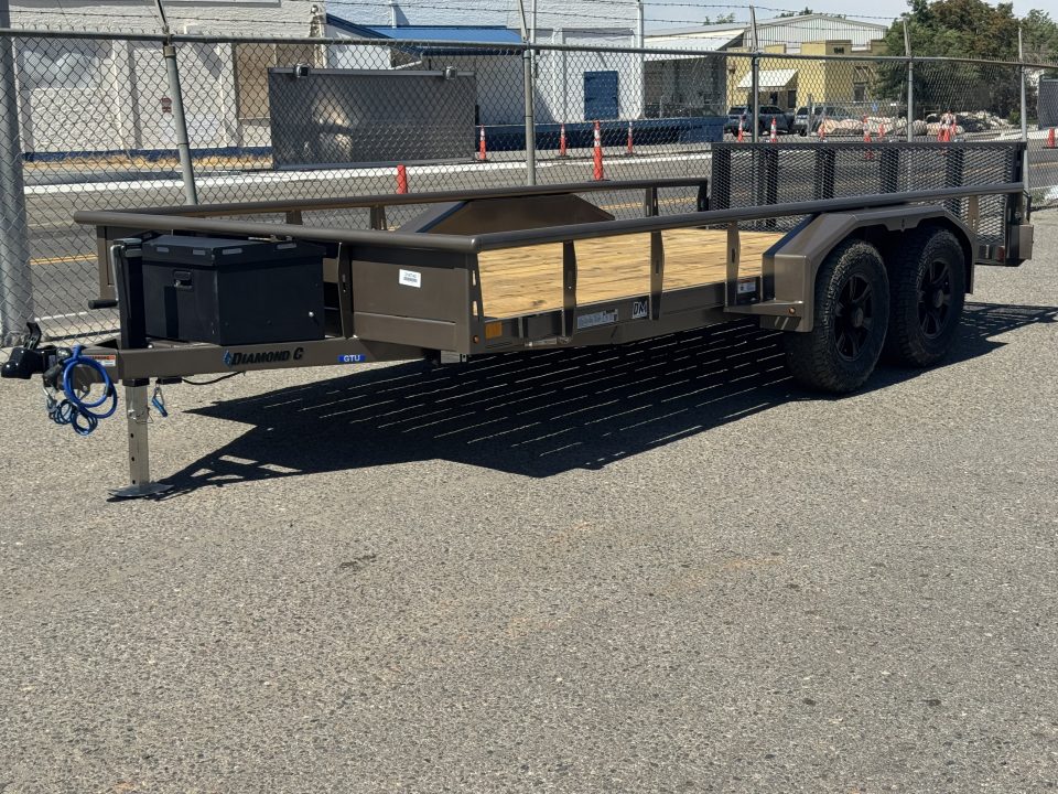 New 2026 Diamond C GTU 83"x16’ Venture Edition- 7K UTV Utility Trailer