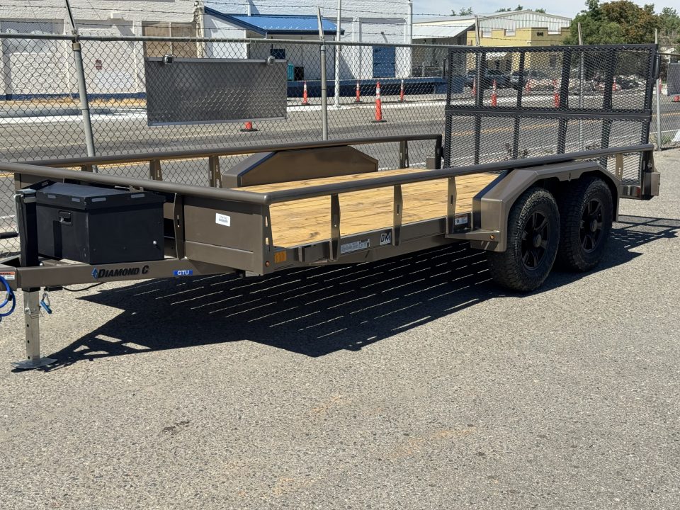 New 2026 Diamond C GTU 83"x16’ Venture Edition- 7K UTV Utility Trailer