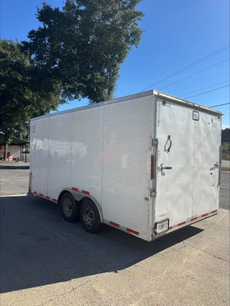 Used 2022 Cargo Craft 8.5x16 Enclosed, 7' Tall, 2-5200# Axles